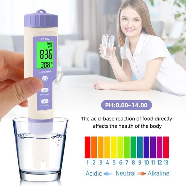 

meters 875a professional digital water tester yy-600 ph/orp/temp 3 in 1 pen