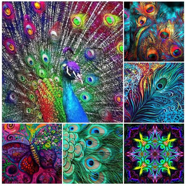 

diamond painting 5d diy full square cross-stitch feather dragonfly art picture rhinestones embroidery mosaic decor gift