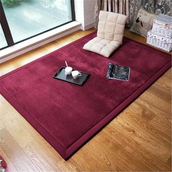 

carpets thick coral fleece carpet tatami mat living room bedroom children crawling baby bedside blanket rectangular rug