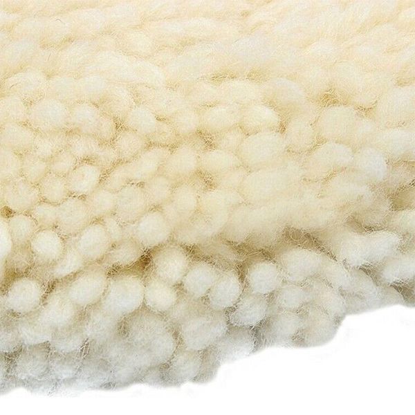 

Towel 9\" Dia Felt Buffing Polishing Disc Wool Wheel Pad White For Car Vehicle Cars Glass Furniture Ceramic.