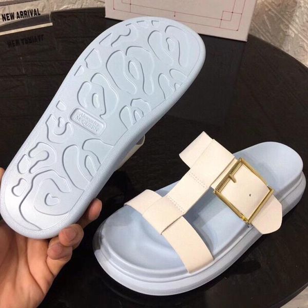 

slippers summer sandals fashion color matching ladies footwear brand platform casual outdoor external wear women, Black