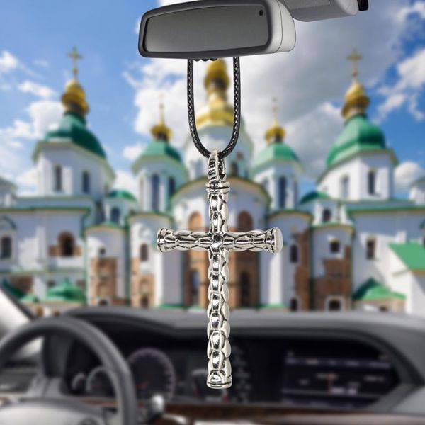 

interior decorations car auto fashion pendant cross rearview mirror hanging ornaments car-styling accessorie