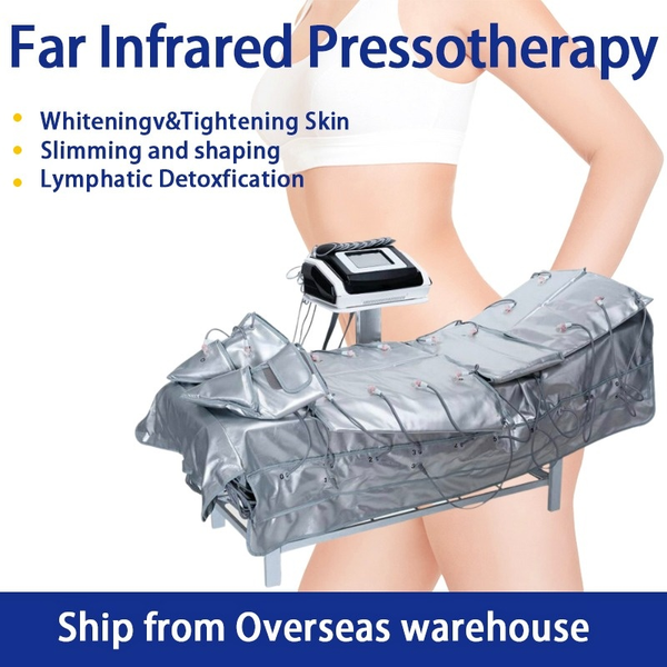 

slimming machine ent and tax model 3 in 1 far infrared pressotherapy slimming bio ems electric muscle stimulation sauna air pressure lymph