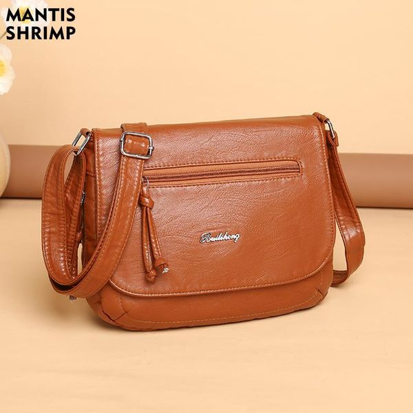 

evening bags women soft pu leather handbag female flap designer bag luxury crossbody messenger all match shoulder