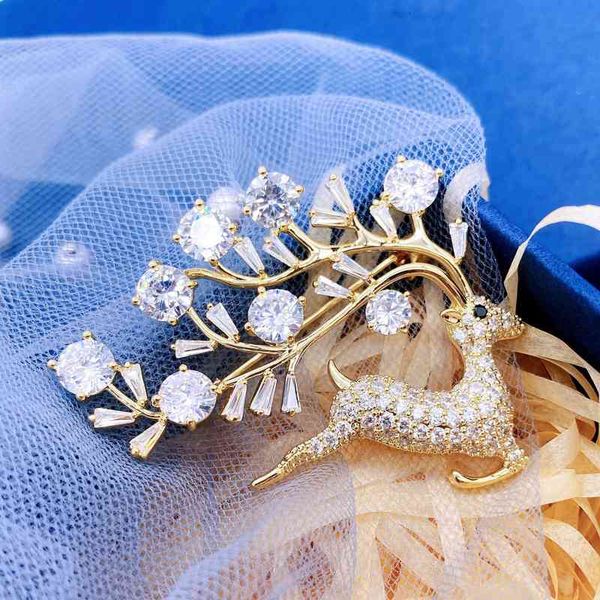 

high-end yilu has your elegant brooch ins suit dress accessories, Gray