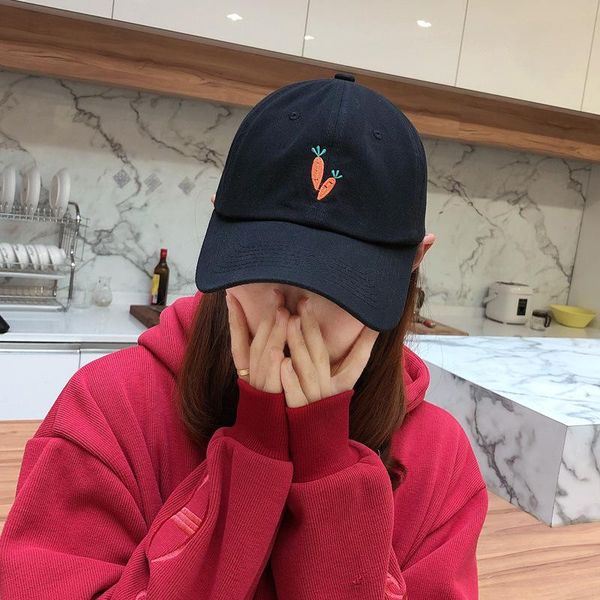

ball caps hat women 2021 baseball cap spring and summer cartoon embroidered peaked korean fashion student sun men snapback, Blue;gray