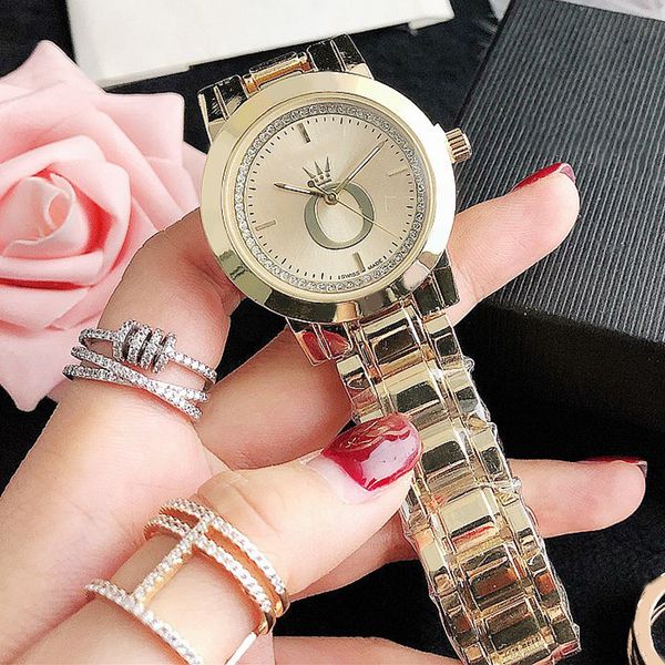 

brand new exquisite craftsmanship, grade quality crown watch waterproof 10m zircon watch