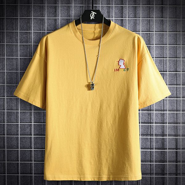 

male sport t-shirts legal 2021 summer short black sleeve white t shirt t-shirt oversized 7xl 8xl wito, White;black