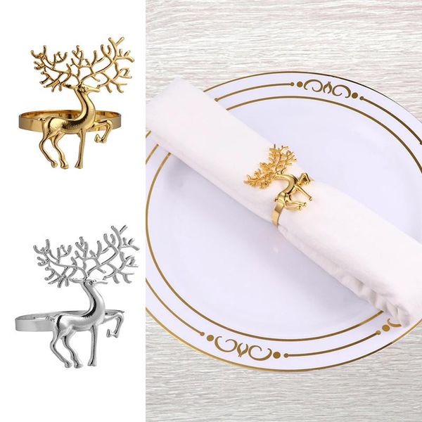 

napkin rings christmas ring little elk buckle paper home accessories el supplies