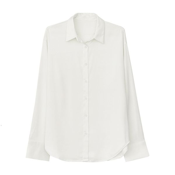 

2021 blouses down collar striped plaid spring women's clothing shirts eq81, White