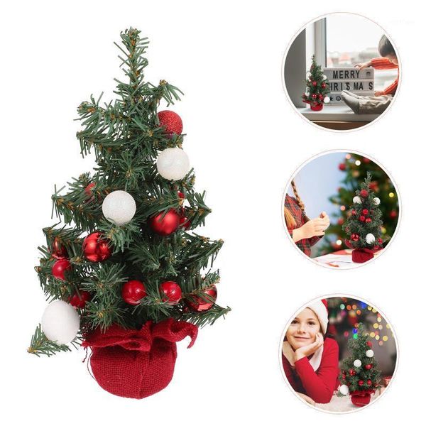 

christmas decorations 1pc mini tree decoration micro xmas ornament party supplies
