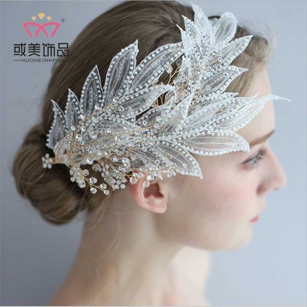 

headpieces bridal tiara lolita lace headband hair accessories instagram handmade crown jewelry wedding dress, Silver
