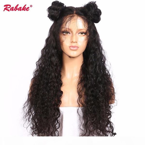 

curly full lace human hair wigs rabake afro kinky curly full lace wig wet and wavy perruques de cheveux humains for black women, Black;brown