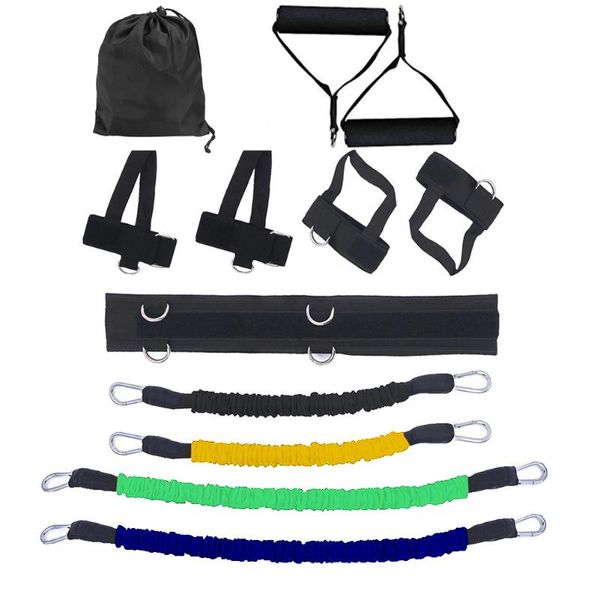 

resistance bands elastic set and soft comfortable hanging belt sport gym workout fitness equipments