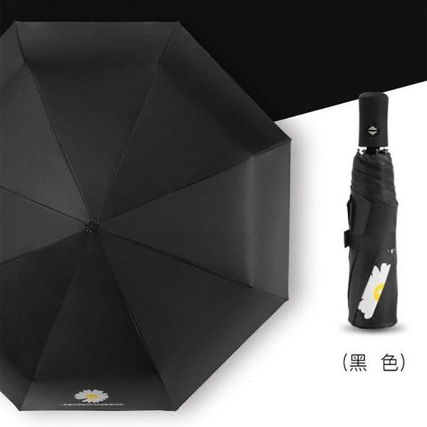 

creative fruit brown bear full automatic folding umbrella for sunshine and rain