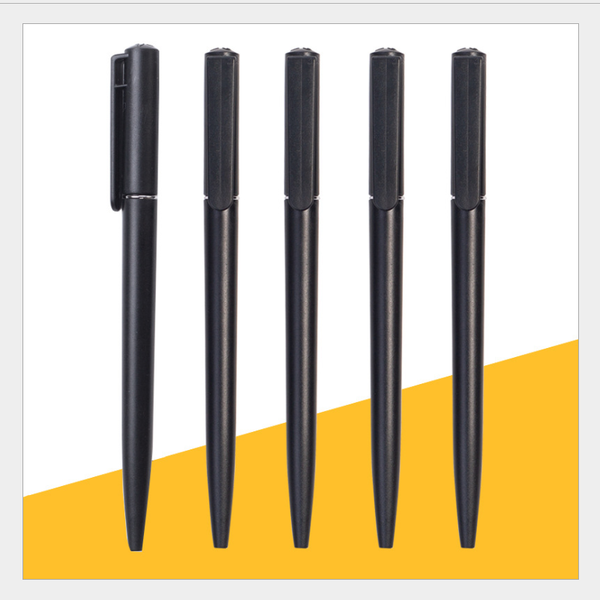 

ballpoint pens 5pcs pen style ball for school office writing ink color black stationery, Blue;orange