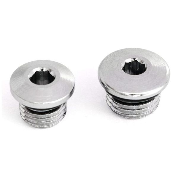 

pool & accessories first stage 7/16 inch scuba diving regulator high pressure port plug and 3/8 low