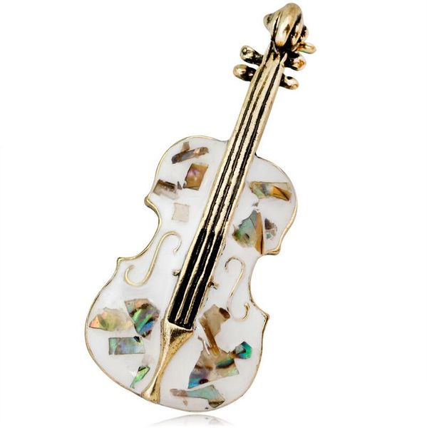 Strumenti musicali unisex Violino Foglia d'acero Spille per donna Spilla per colletto con spille smaltate