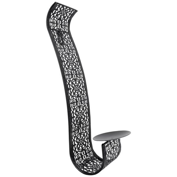 

candle holders 1pc iron art wall hanging candlestick shaped candleholder home decor