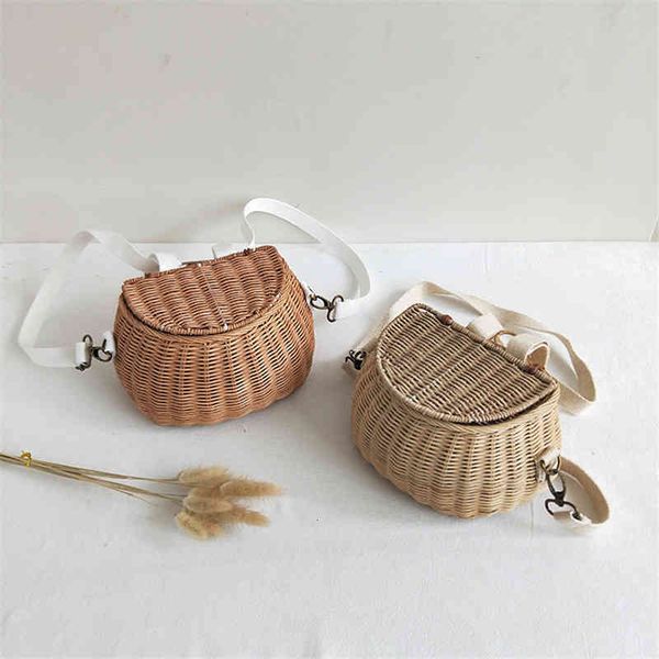 

backpack small big back basket children bicycle handmade tattan bag kid's backpack 6p6j