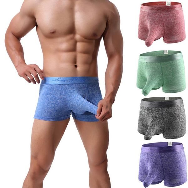 

men's boxers soft knickers shorts under underpanties music cueca masculina bielizna, Black;white