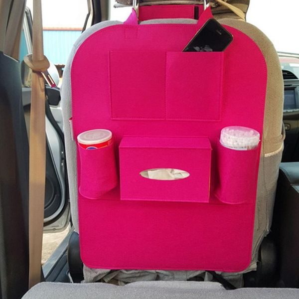

car organizer auto storage bag seat multi pocket travel hanger styling back cover holder backseat