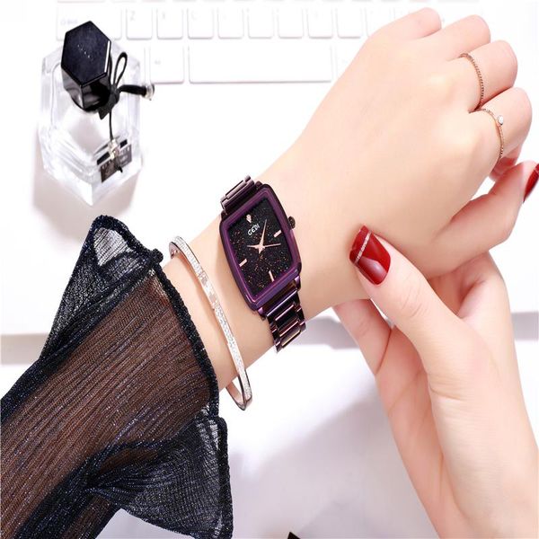 

wristwatches watch women ladies watches fashion quartz luxury gift stainless steel round waterproof classic square woman, Slivery;brown