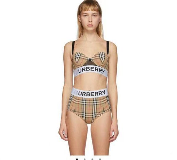 

luxury girl solid color bikini push-up female swimsuit check pattern european and american swimwear fashion beach swimsuit high quality, White;black