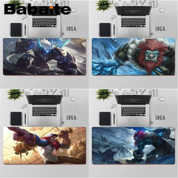 

mouse pads & wrist rests babaite league of legends trundle comfort mat gaming mousepad large pad keyboards