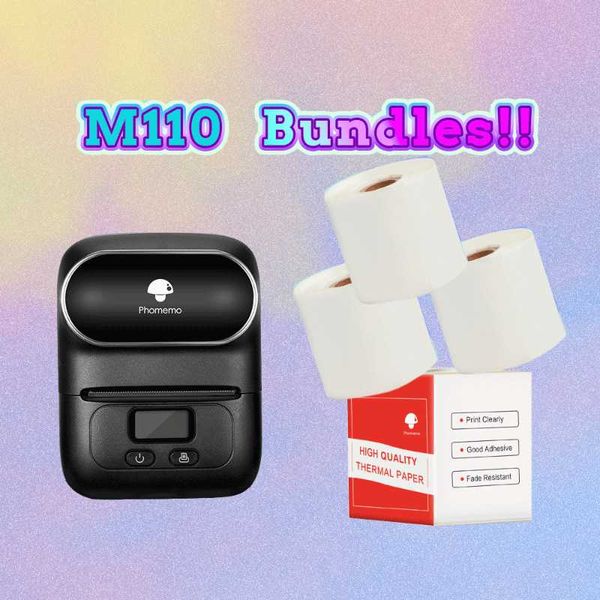 

printers phomemo m110 label printer impresoras portatil po imprimante thermal mini portable termica de fotos sticker machine