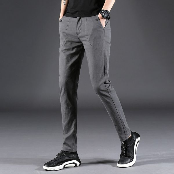 

men and yearly casual sport decrease 2021 new rights tube little leg broek, Black
