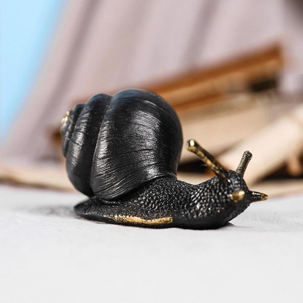 

frames simulation animal black snail deskornaments creative model decor for home indoor decoration art crafts po