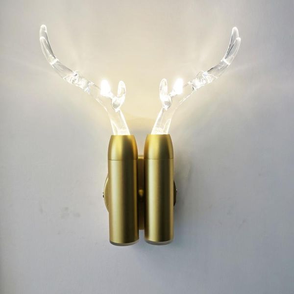 

wall lamp real s pictures led creative personality aluminum + acrylic lampshade shopping mall el home