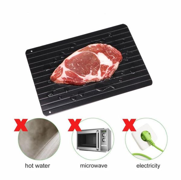 

fast defrosting tray natural thaw food meat thawing fruit sea fish quick defrosting plate board tray kitchen gadget tool ing