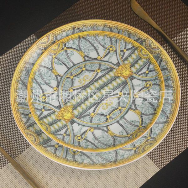 

dishes & plates vintage ceramic plate western cuisine dinner set and