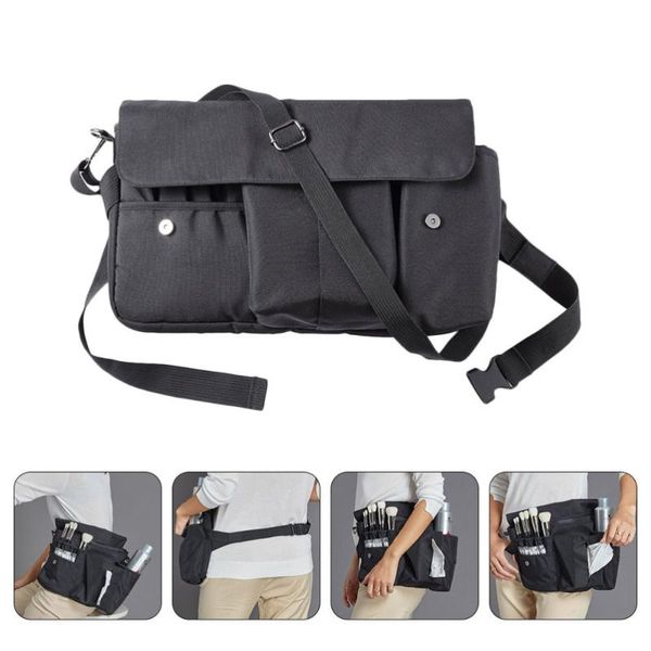 

eyebrow tools & stencils professional cosmetic bag portable makeup brush organizer fashion belt