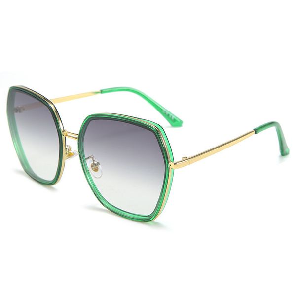 

50518 large frame polygon sunglasses usains street fashion sunglasses new personalized glasses fashion sun glass hgxh, White;black
