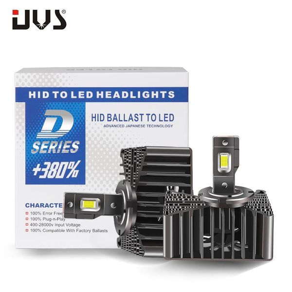 

uvs d5s car lamp canbus d5r bulb auto headligt high power 70w 8600lm kit led to replace hid conversion