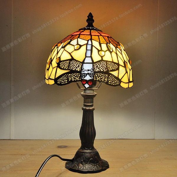 

table lamps delivery to europe paragraph dragonfly glazed small tiffany lamp bedroom study desk antique children's bedside
