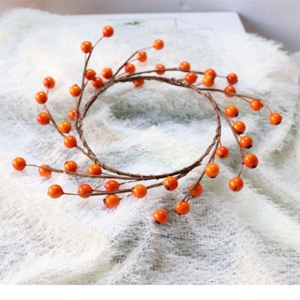 

1pcs bridal wedding headdress decorative flowers wreaths artificial plants christmas fruit home accessories scrapbooking jllmtj