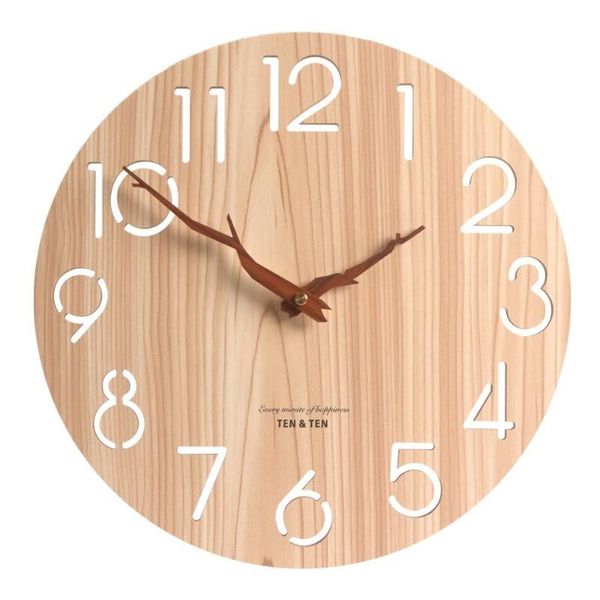 

modern simple hanging clock living room household hanging clock fashion atmosphere mute nordic personalized & creative