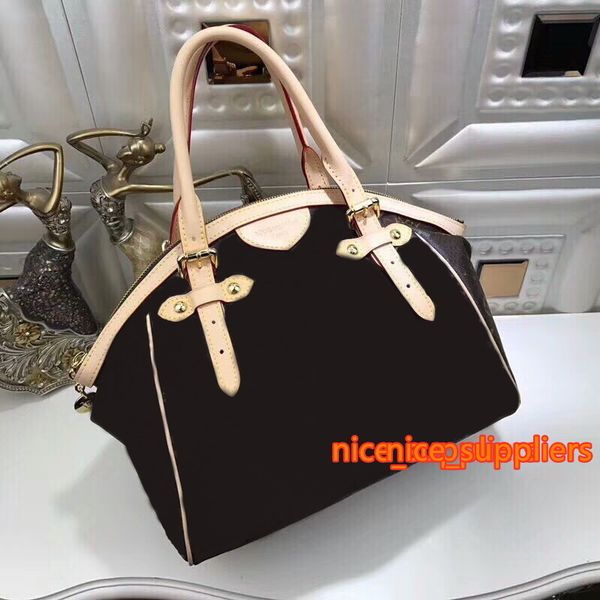 

famous brand women genuine leather messenger bags bowling men handbags crossbody bags cx#22 with straps wallets 40144 ing, Red;black