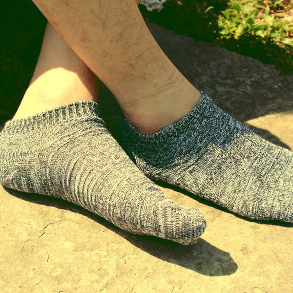 

star same style cotton thick thread ship all low short, Black