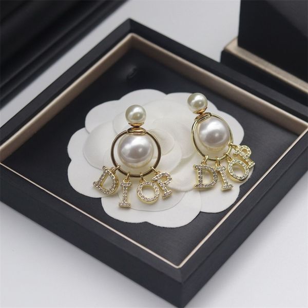 

new gold pearl earrings, Silver