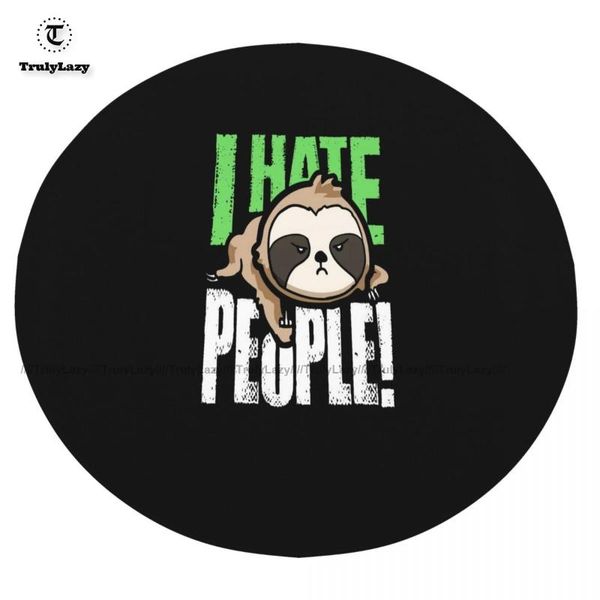 

blankets i hate people blanket fashion novelty round bedspread fleece sleep soft