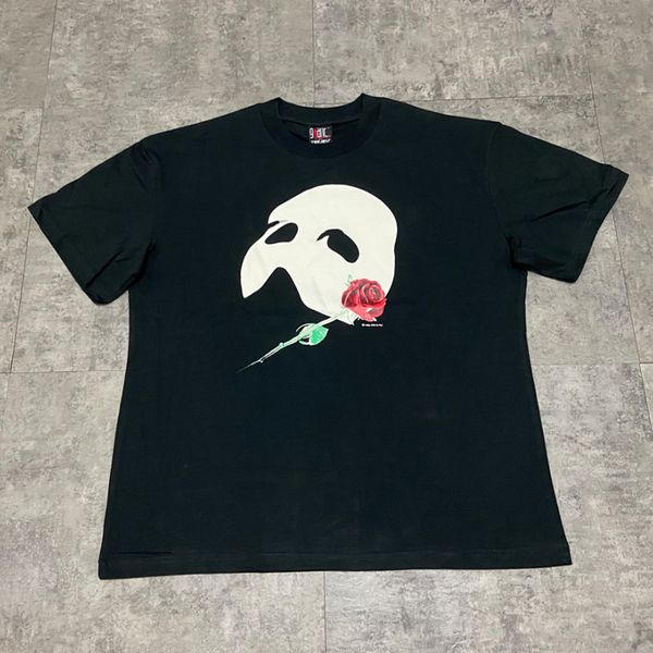 

2021 new 2021ss luminous ye kanye west sunday service t shirts men women 1:1 opera phantom t-shirt retro tees clothing kctg, White;black