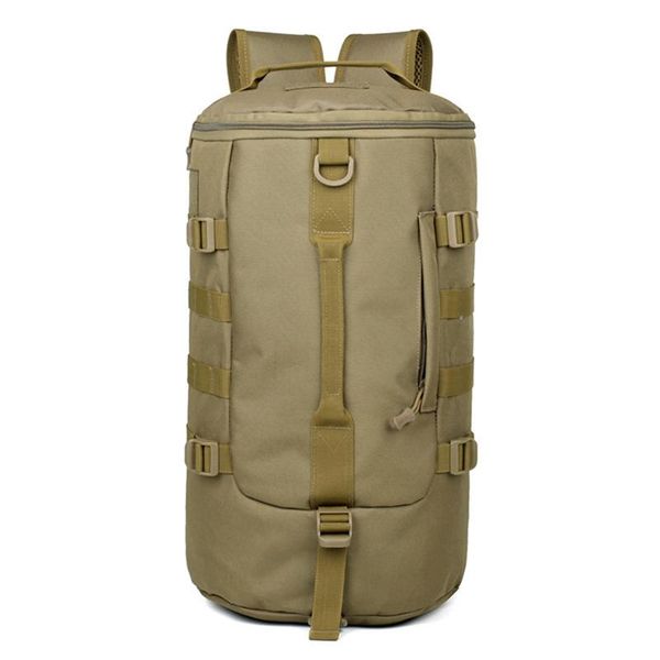 

duffel bags multifunction travel hiking backpack men camping rucksack bucket military army handbag molle tactical bag mochila tactica b303