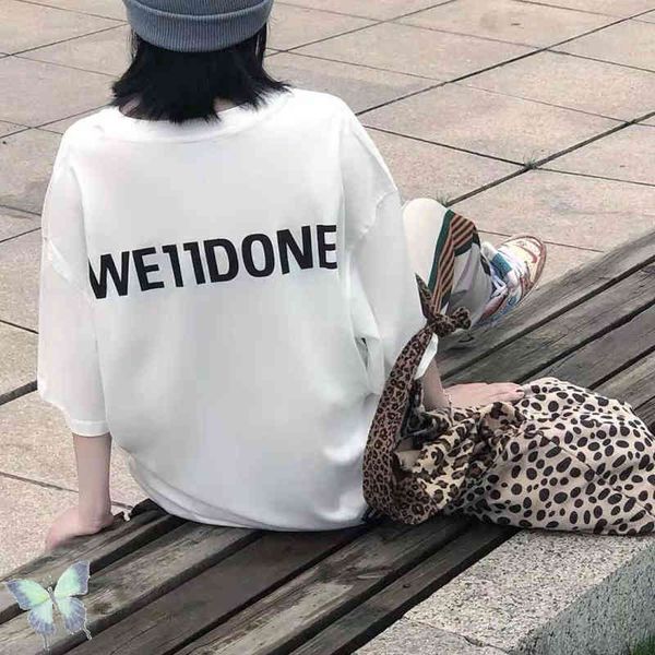 

poster graffiti well done men women loose design welldone t-shirt, White;black