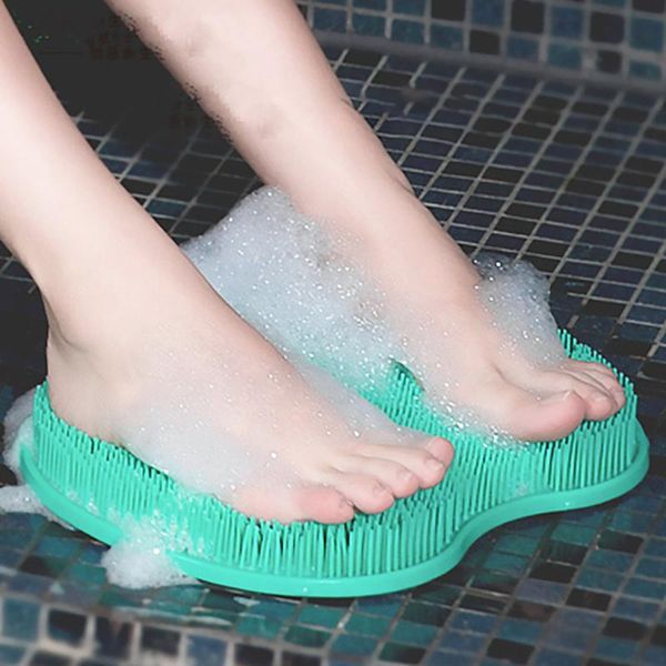 

bath mats foot washing brush pvc massage pad mat shower bathroom non-slip anti skid