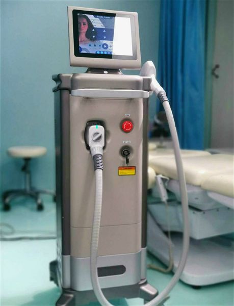 

painless 808 diode laser hair removal devices skin rejuvenation e laser permanent hair removal laser diodo 808, Black